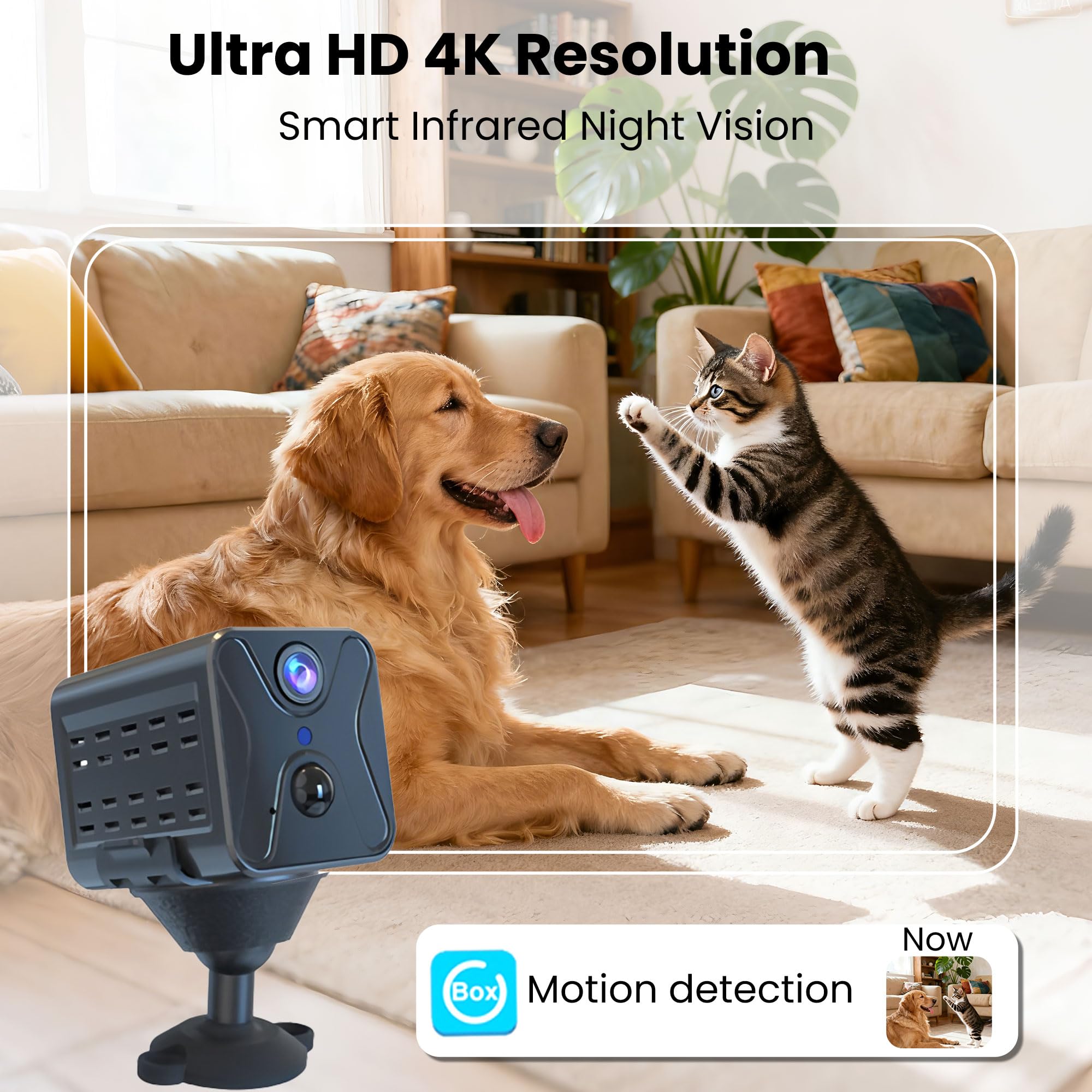 javiscam mini spy camera ai motion detection for smart alerts