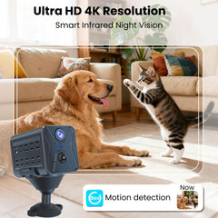 javiscam mini spy camera ai motion detection for smart alerts