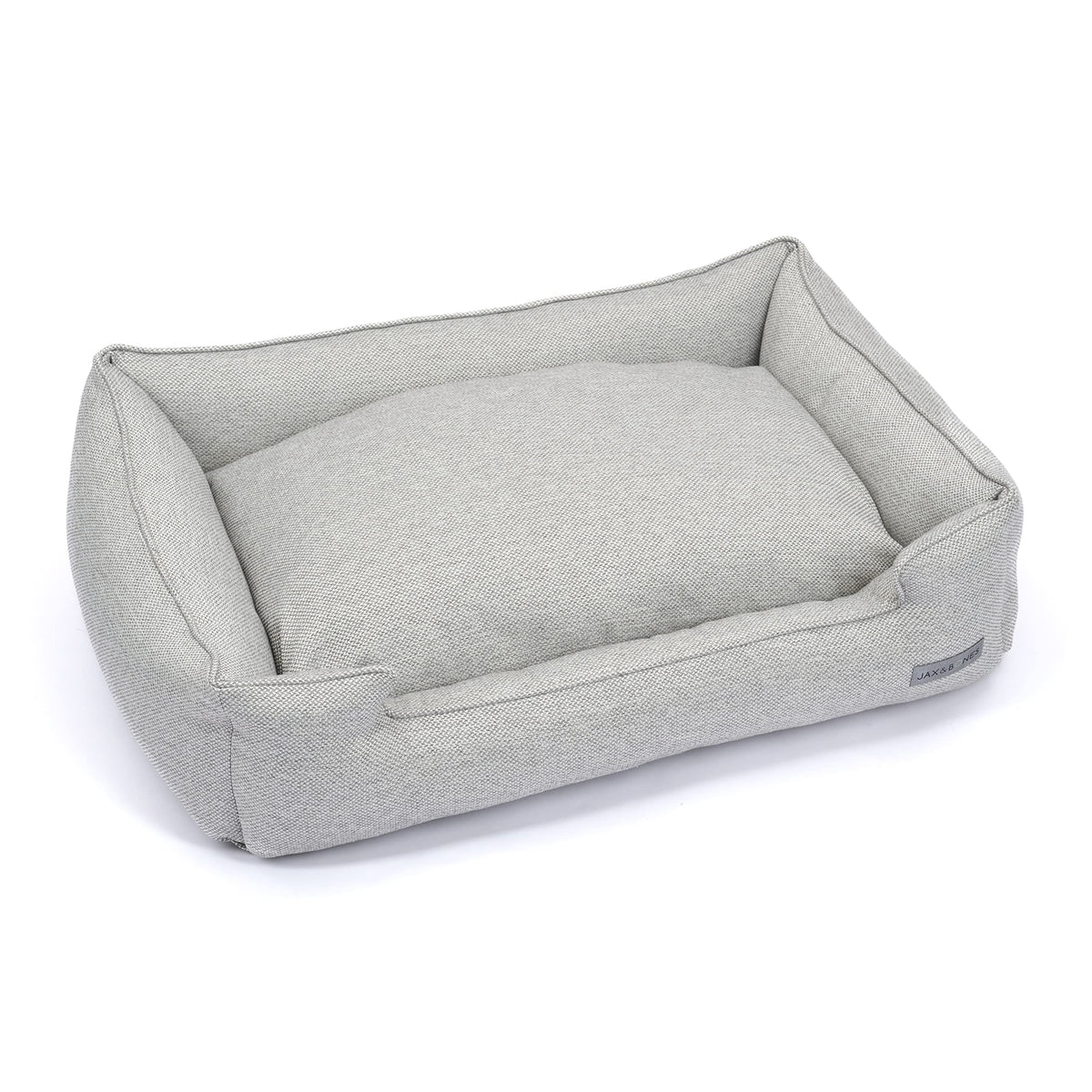 Jax & Bones dog bed lounge removable cover enables easy machine-wash cleaning.