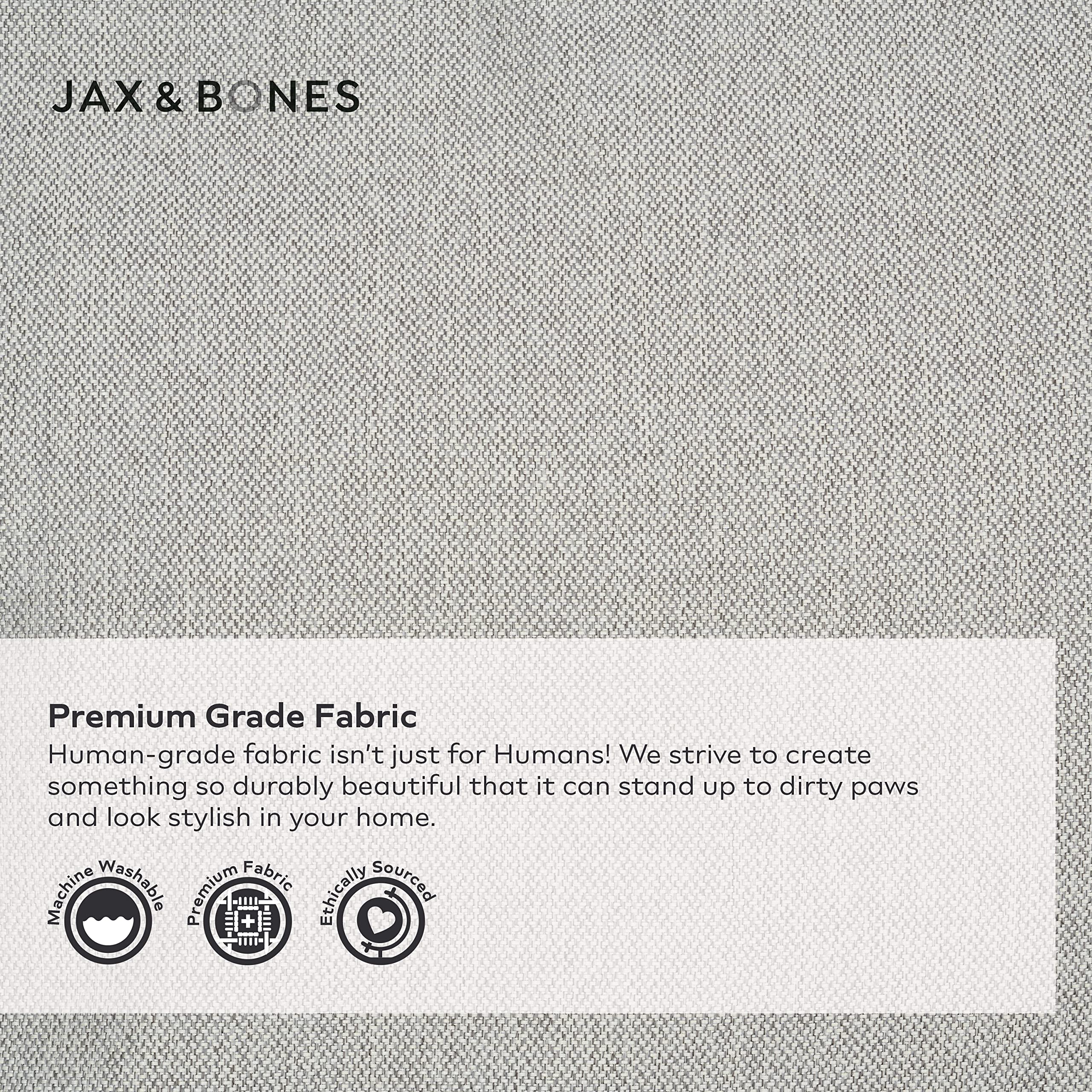 Jax & Bones dog bed lounge dog resting to illustrate cozy lounging