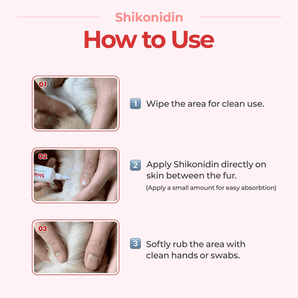 JAYU PET Shikonidin easy-dispense tube for precise application