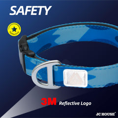 JC HOUSE lightweight aluminium attachment keeps the collar easy to wear