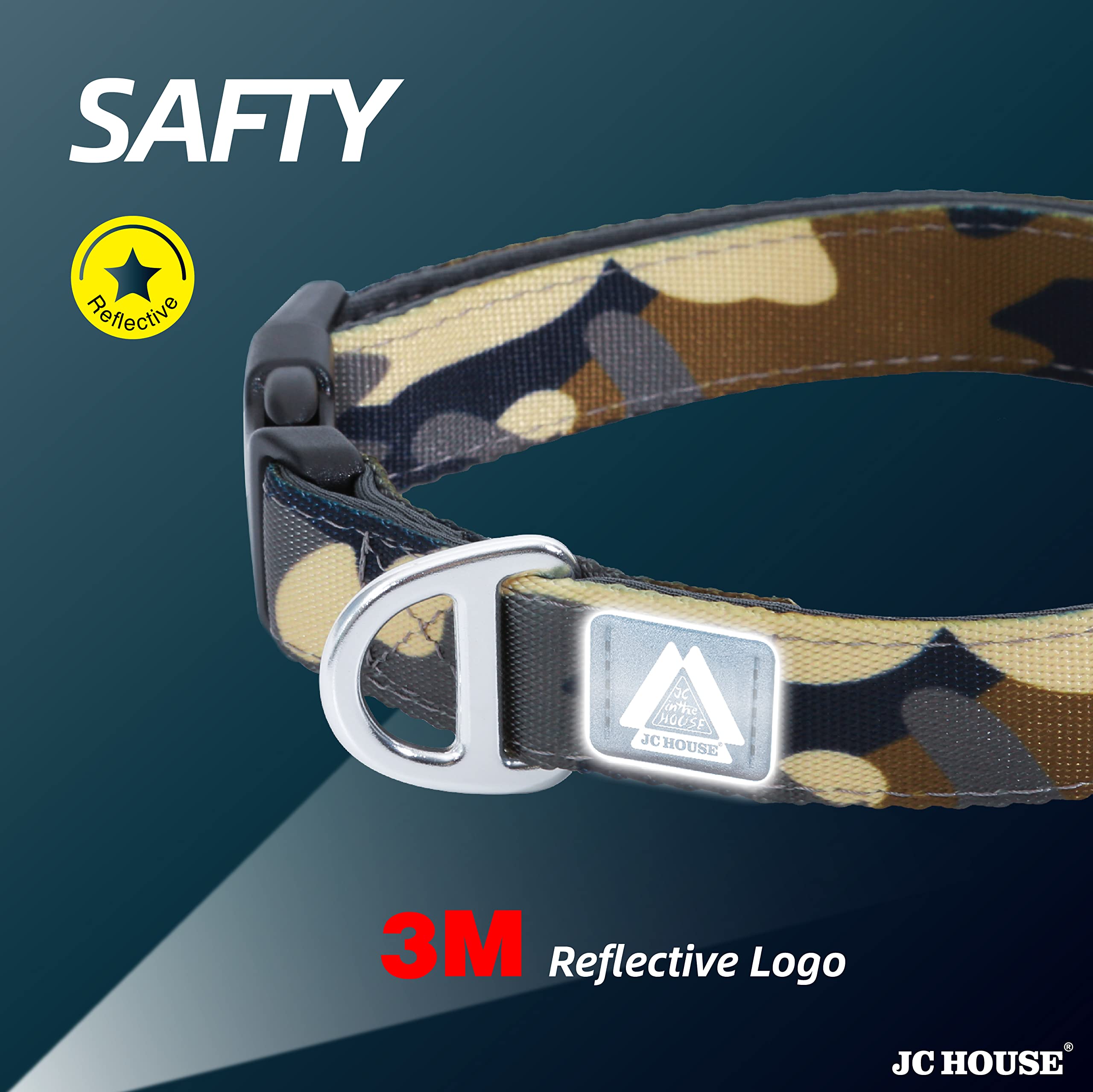 JC HOUSE lightweight aviation aluminium attachment keeping collar light during activity