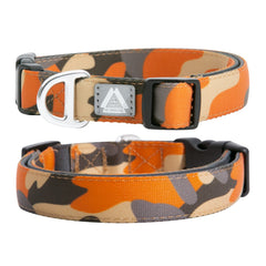 JC HOUSE soft-padded dog collar close-up showing comfortable neoprene padding for neck comfort.