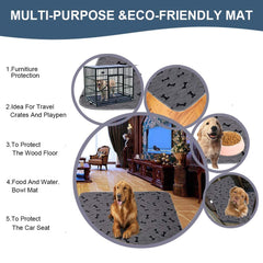 JdPet waterproof exterior protects carpets and furniture from leaks and spills