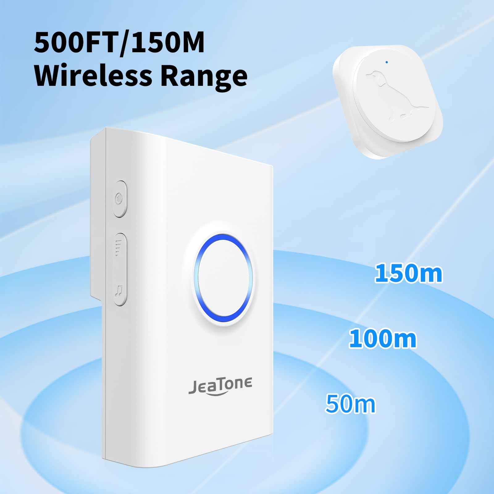 JeaTone 2-pack provides coverage for households with multiple dogs.