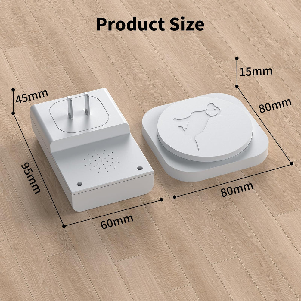 JeaTone door bell demonstrates long-range connectivity up to 500 feet.