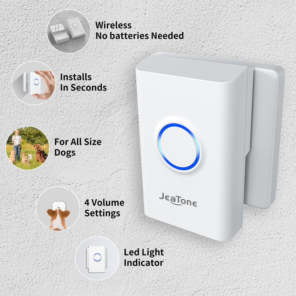 JeaTone door bell notification modes illustrate versatile alerts.