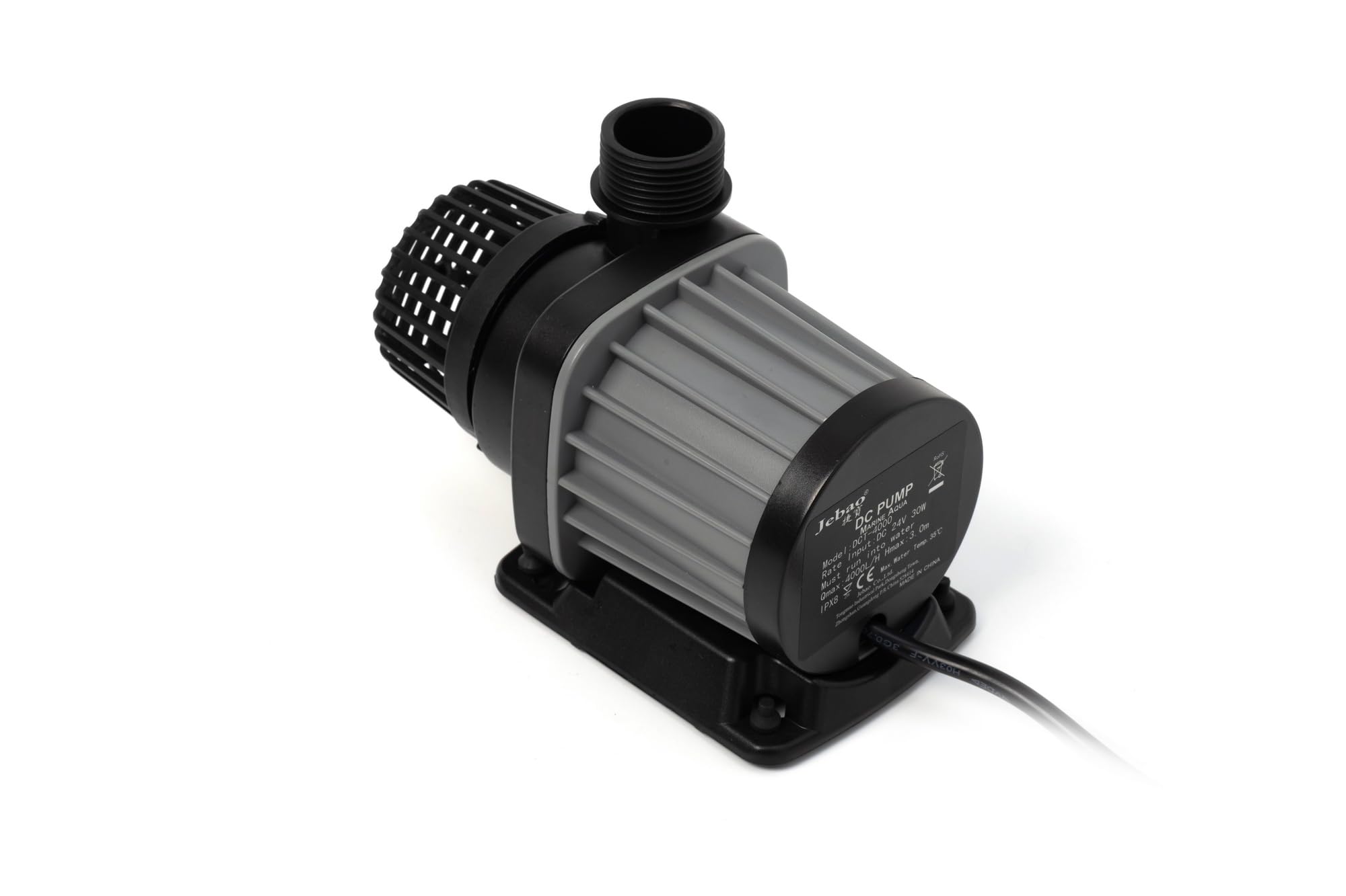 Jebao DCT-4000 installed in marine sump demonstrates quiet operation