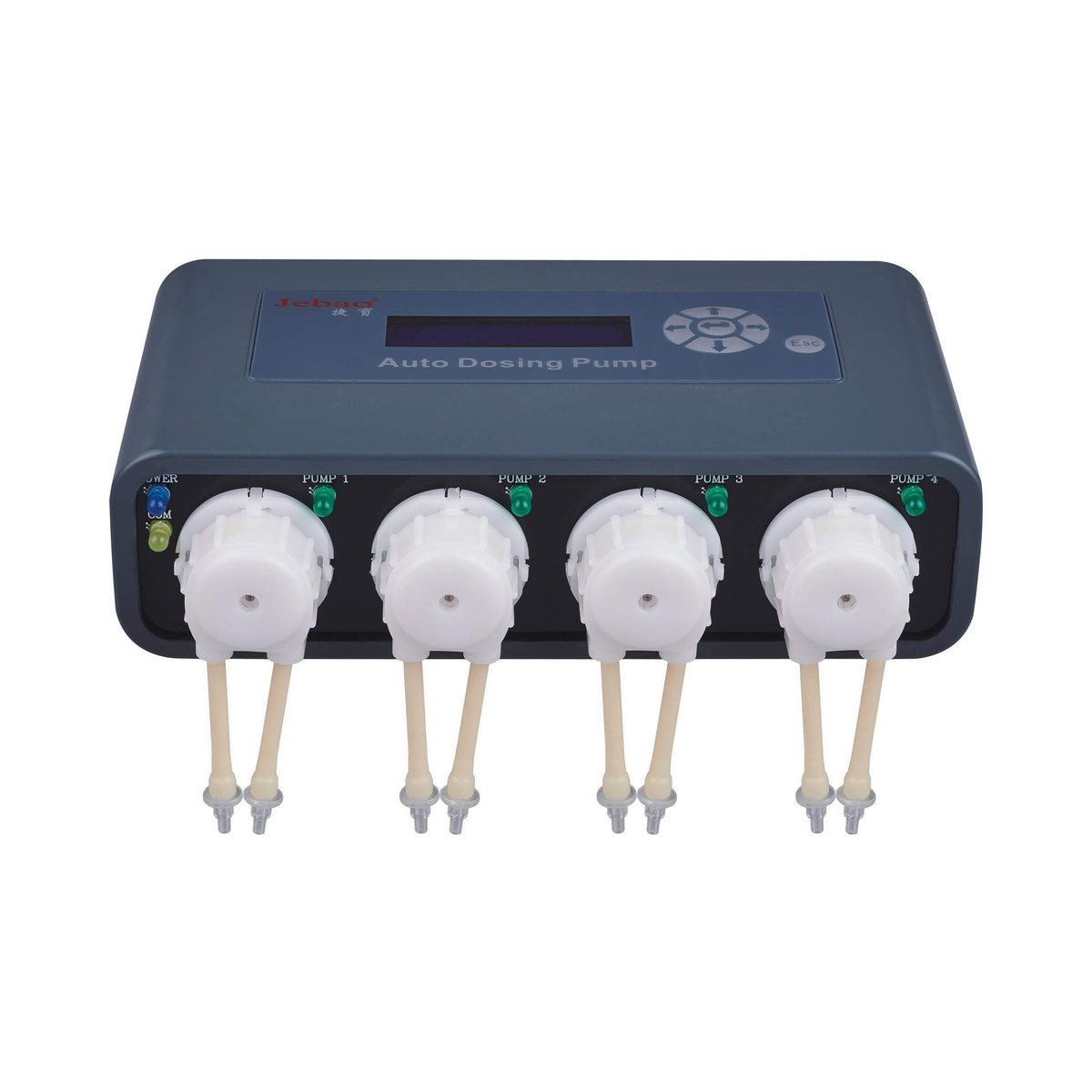 Jebao Doser 2.4 WIFI four-doser heads enabling precise reef supplementation