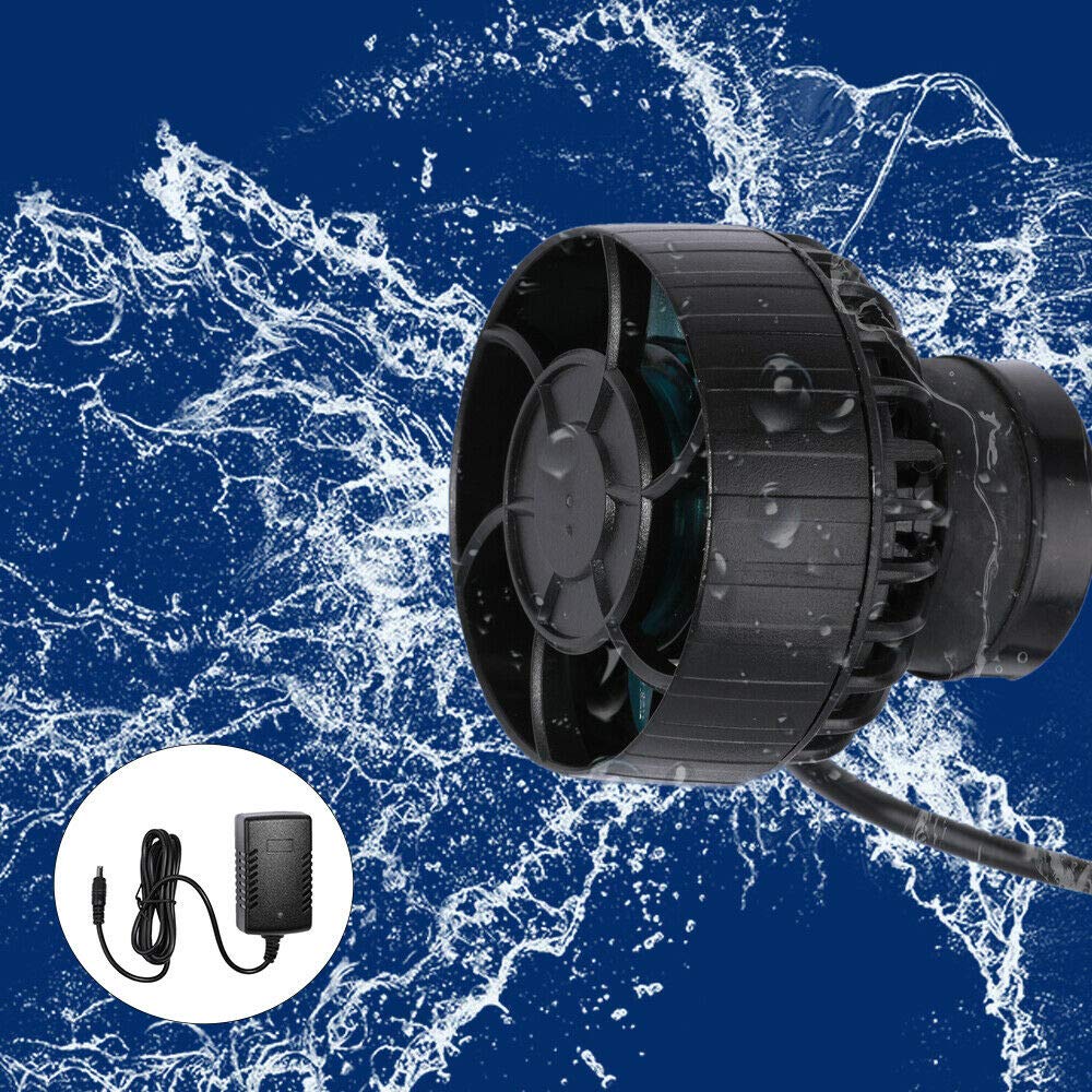 Jebao SLW-10 controller interface highlighting precise flow control for reef tanks.