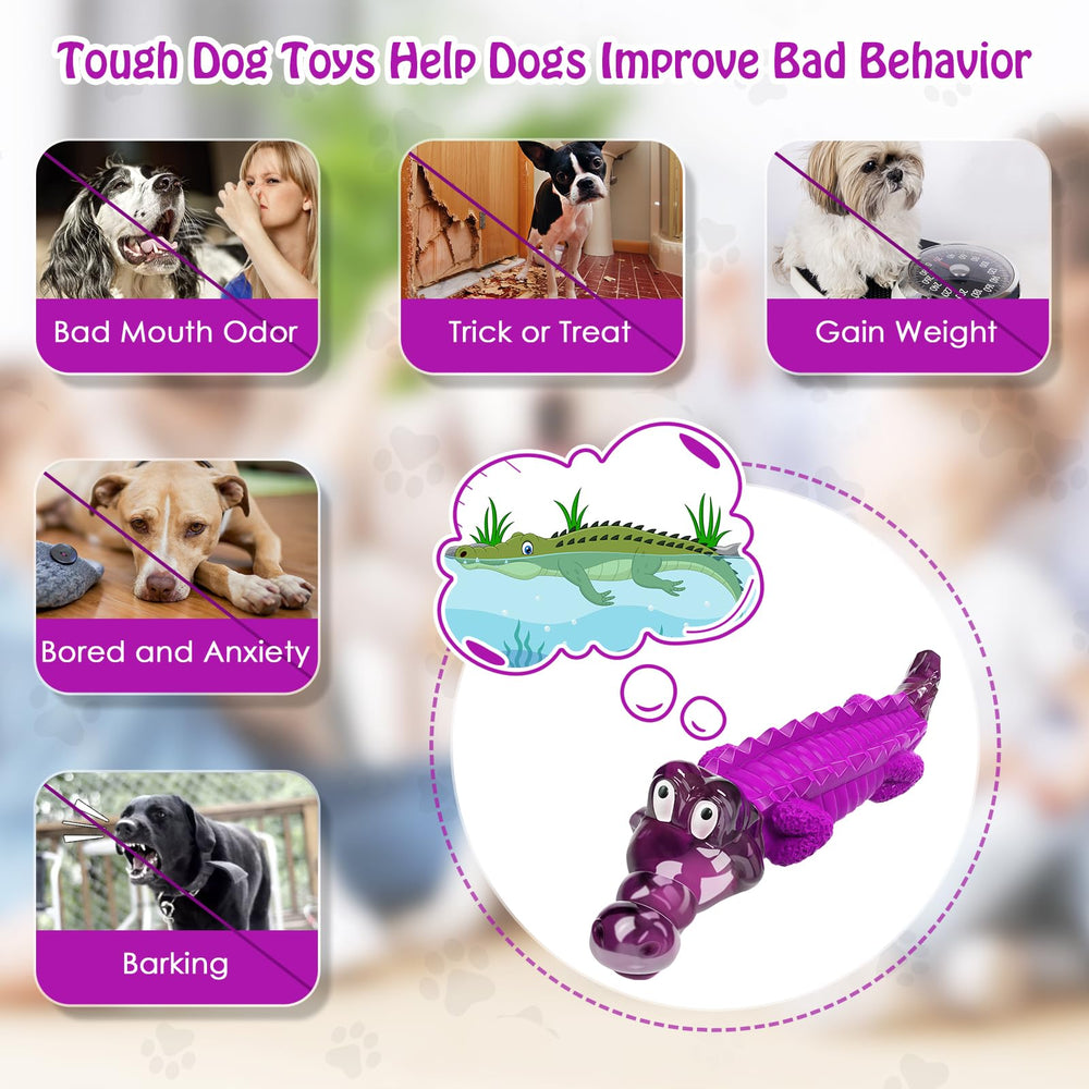Jeefome dog toy for aggressive chewers durable chewing pleasure.