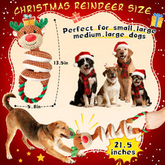 Jeefome dog toy with crinkle-paper inside adds tactile interest