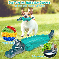 Jeefome easy-clean indestructible dog toy simplifies post-play cleanup.