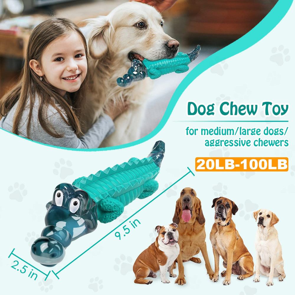 Jeefome milk-flavored dog toy attracts aggressive chewers for longer play sessions.