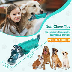 Jeefome milk-flavored dog toy attracts aggressive chewers for longer play sessions.