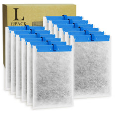 Jeekocaso 12-pack filter cartridges packaging designed for cost-effective multi-tank filtration.