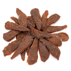 Jeffers Chicken Jerky Dog Treats soft chew piece for easy training rewards.