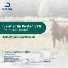 Jeffers ivermectin paste horse-health visual highlights broad-spectrum parasite coverage.