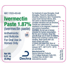 Jeffers ivermectin paste packaging-6ct showcases convenience and value.