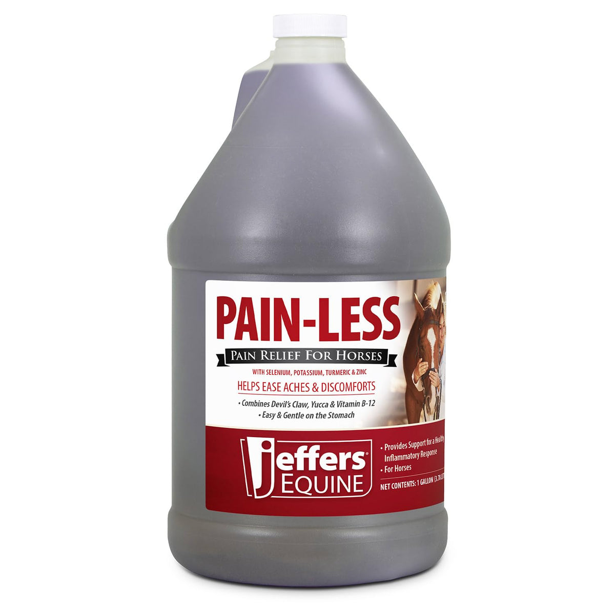 Jeffers Pain-Less syringe dosing provides simple daily dosing for ongoing comfort support