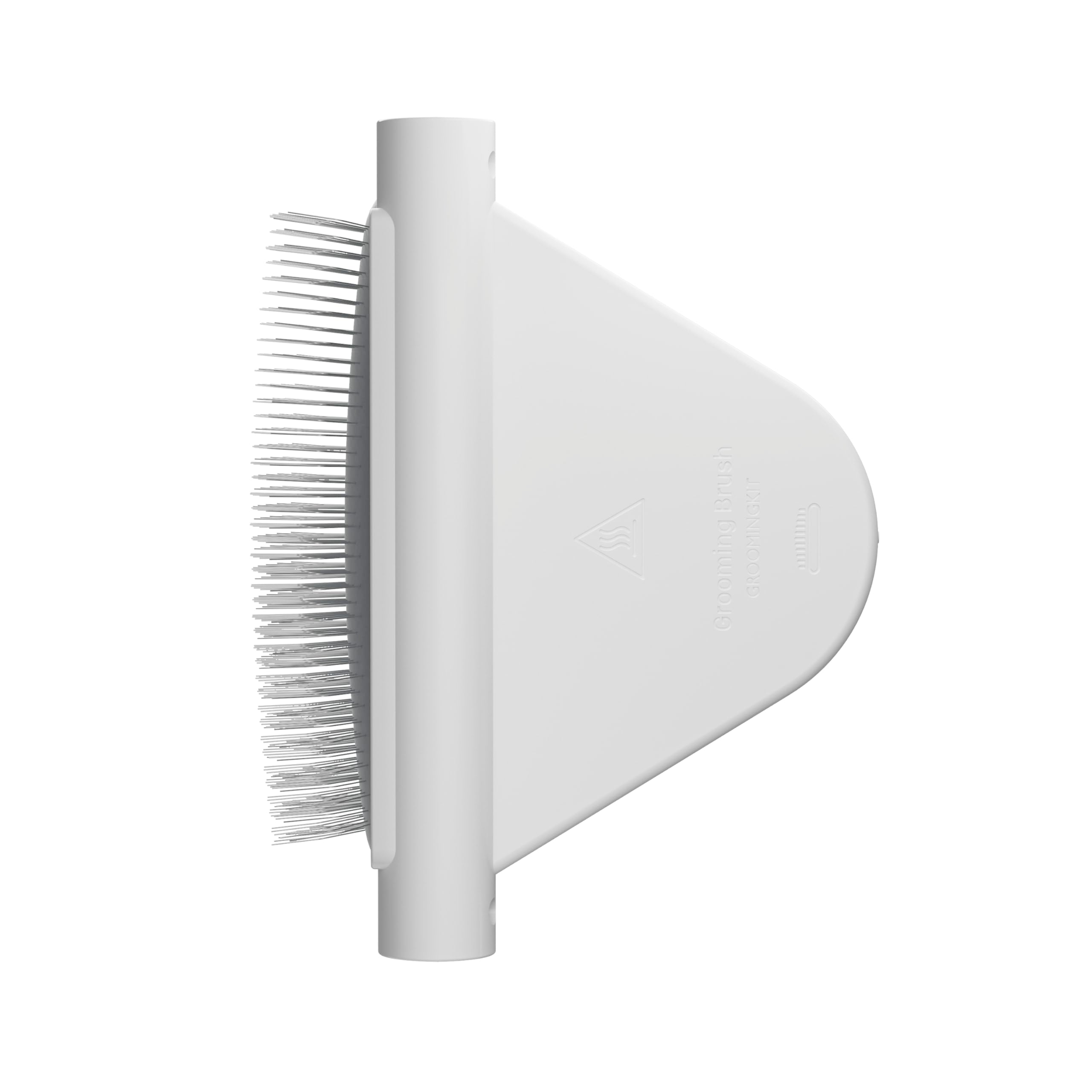 Jellyfish professional grooming brush nozzle one-hand use demonstrates effortless grooming.