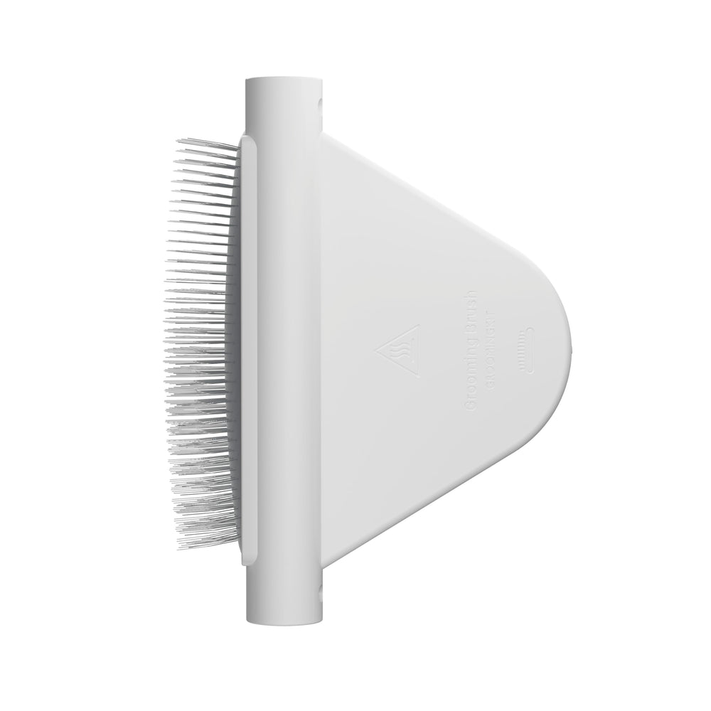 Jellyfish professional grooming brush nozzle one-hand use demonstrates effortless grooming.