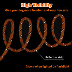 Jenico 360-degree swivel clasp reduces tangling for easier dog play.