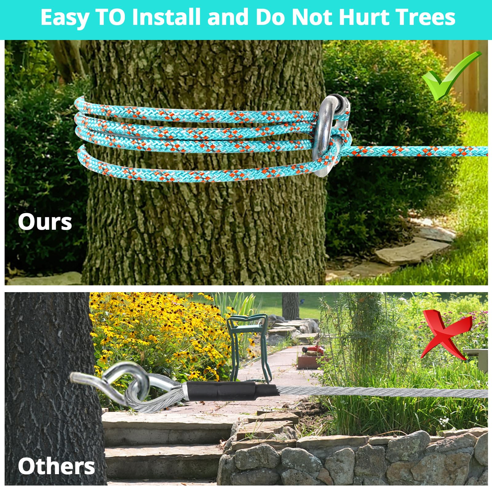 Jenico 360-degree swivel clip illustrates tangle-free operation