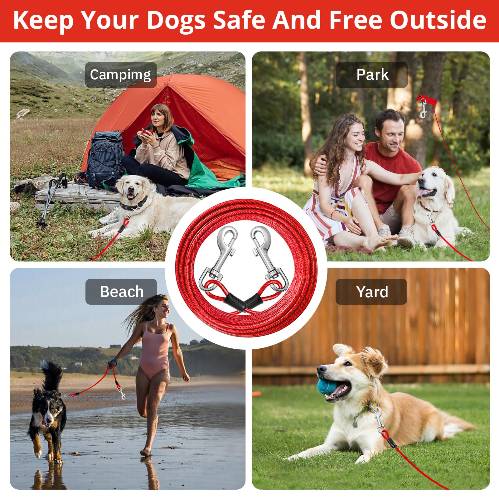 Jenico easy-to-carry design simplifies travel with dogs.