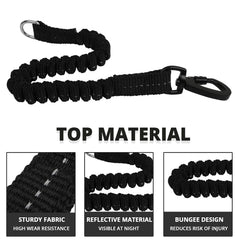 Jenico Long Dog Leash 150ft Heavy-duty nylon rope withstands strong pulls
