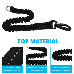 Jenico Long Dog Leash 20ft swivel hook for smooth motion and reduced twisting.