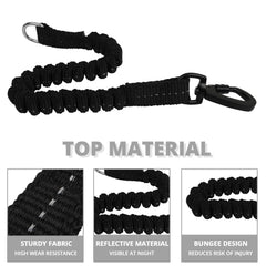 Jenico long dog leash 30ft hand grip highlights padded handle for comfortable walks and reduced rope burn.