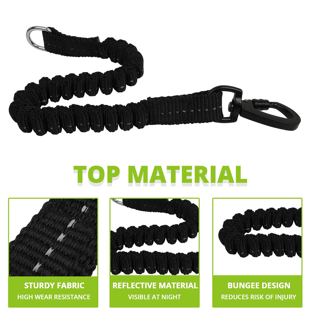 Jenico Long Dog Leash padded-foam-handle delivers comfortable grip on long hikes.