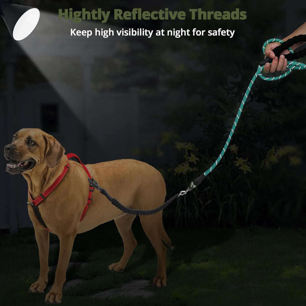 Jenico padded handle helps reduce rope burn during long walks.