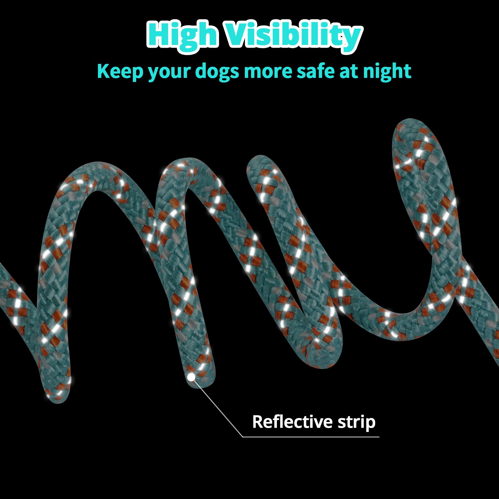 Jenico reflective rescue rope all-season design withstands weather conditions.