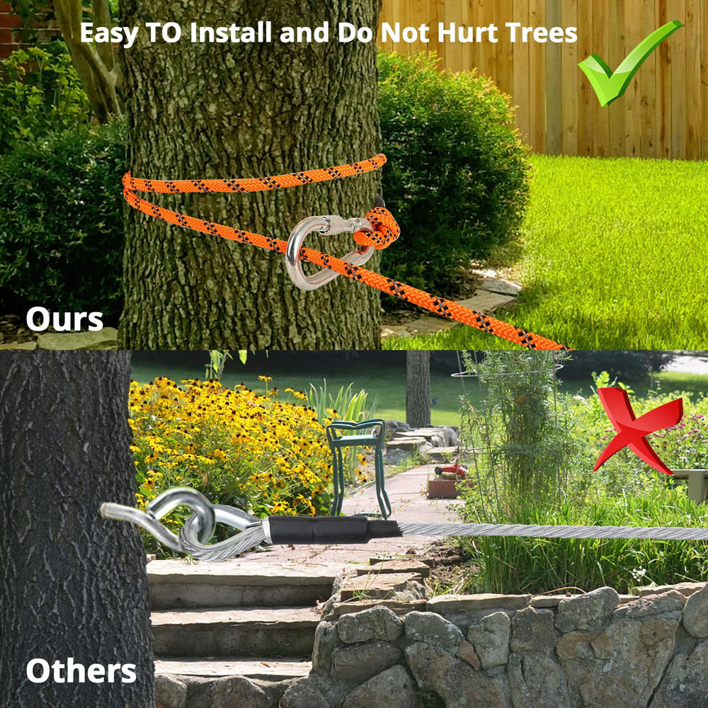 Jenico ultra-lightweight overhead cable enables easy portable outdoor use.