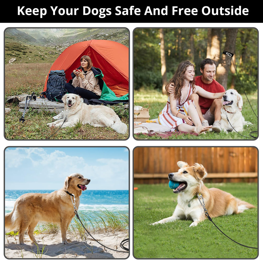 Jenico yard outdoor dog leash use keeps pets safe and supervised.