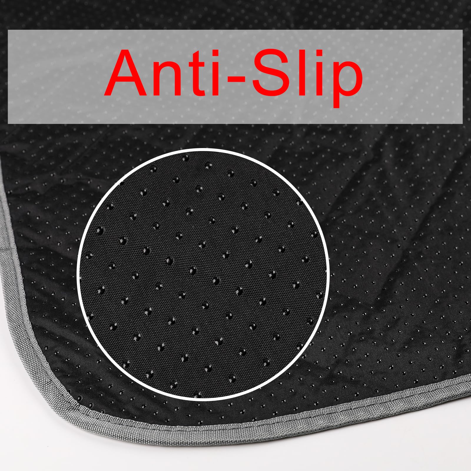 JERIA multi-use dog pad protects crates and furniture from accidents