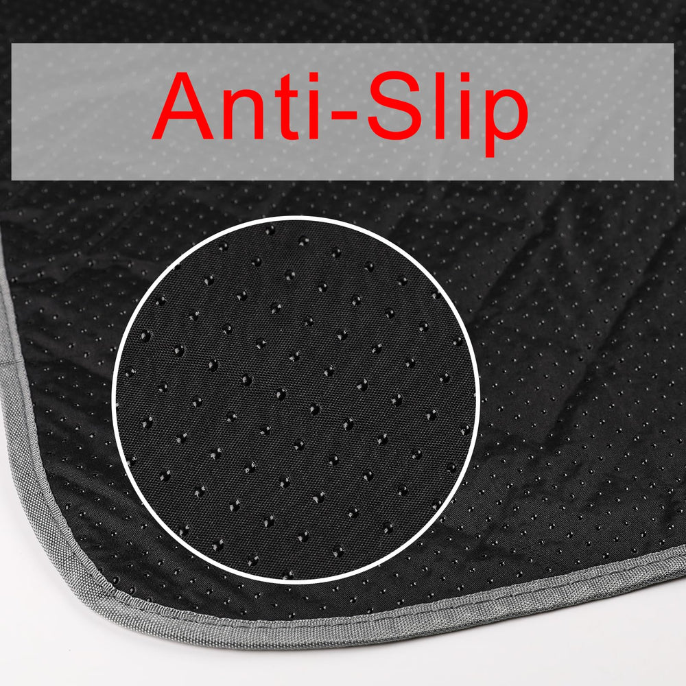 JERIA multi-use dog pad protects crates and furniture from accidents
