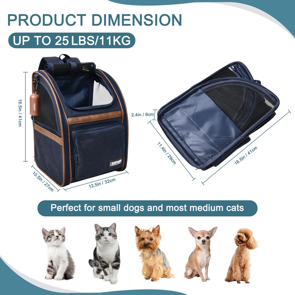 JESPET GOOPAWS safety lock feature keeps your pet secure on the move