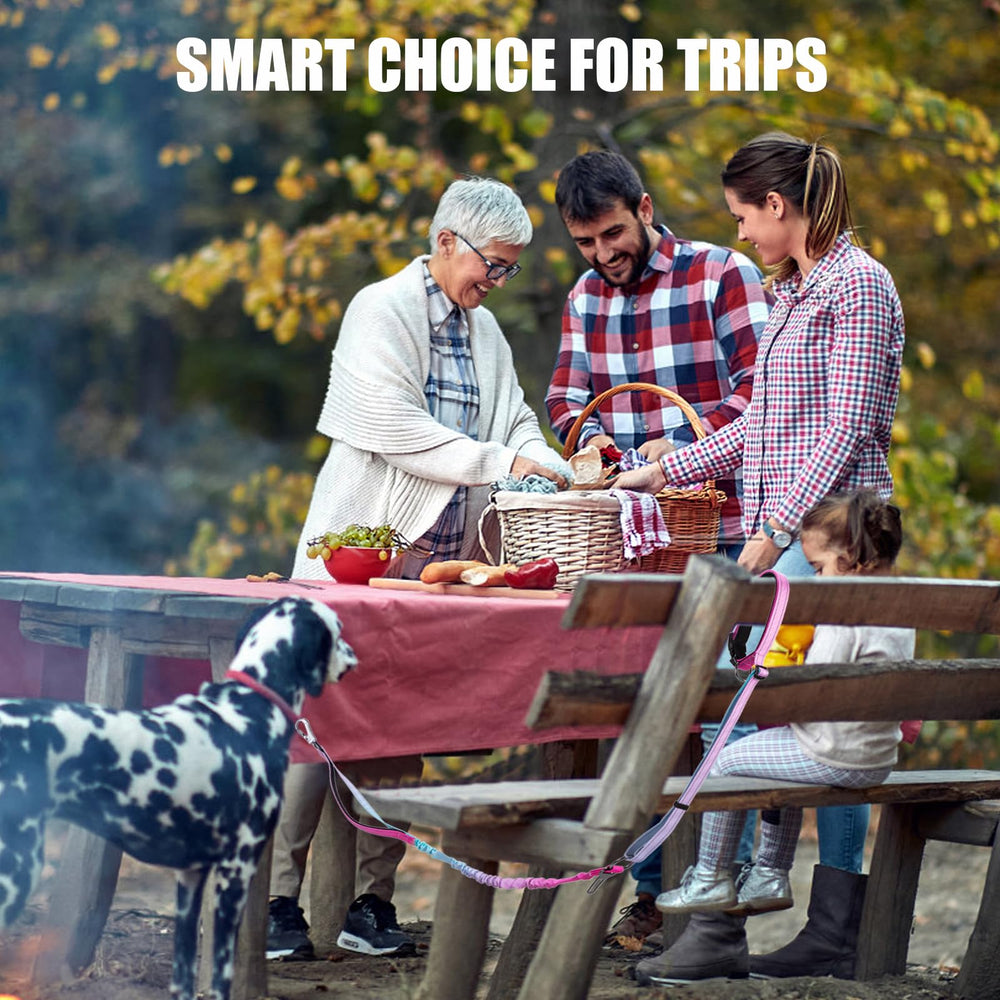 JETOG dog leash length range 5-7 feet for versatile walking setups