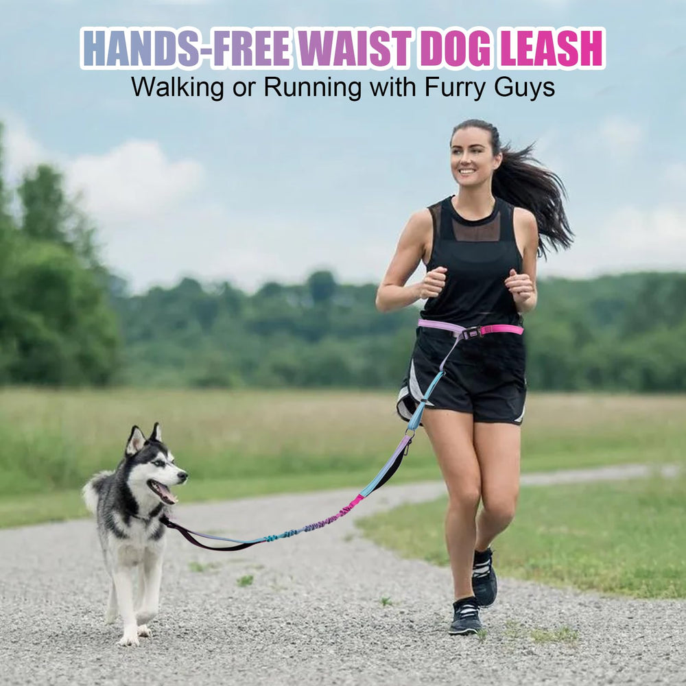 JETOG leash padded handles close-up showing comfortable grip during traffic waits