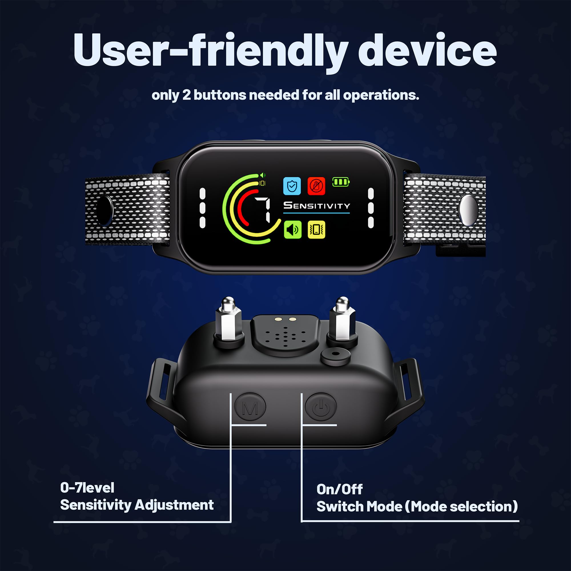 JEUJE Bark Collar near water demonstrates IP67 waterproof durability.