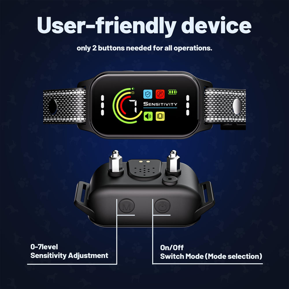 JEUJE Bark Collar near water demonstrates IP67 waterproof durability.