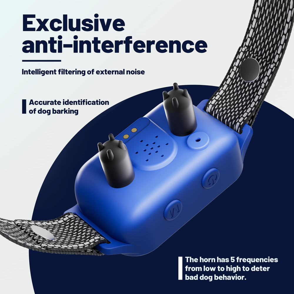 JEUJE Collar with long-lasting battery and quick two-hour recharge.