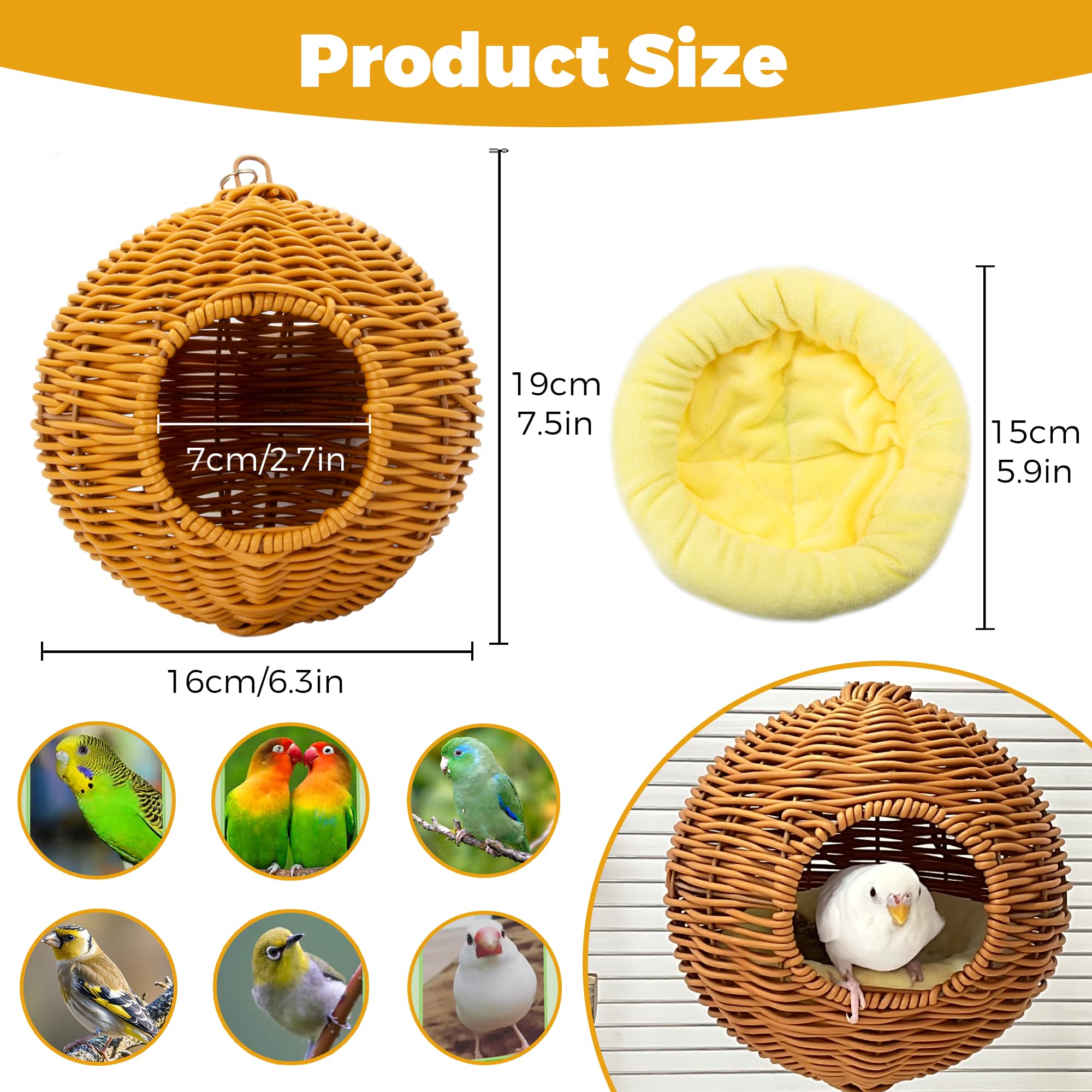 Jevnd year-round comfort nest with removable pad adapts to seasons.