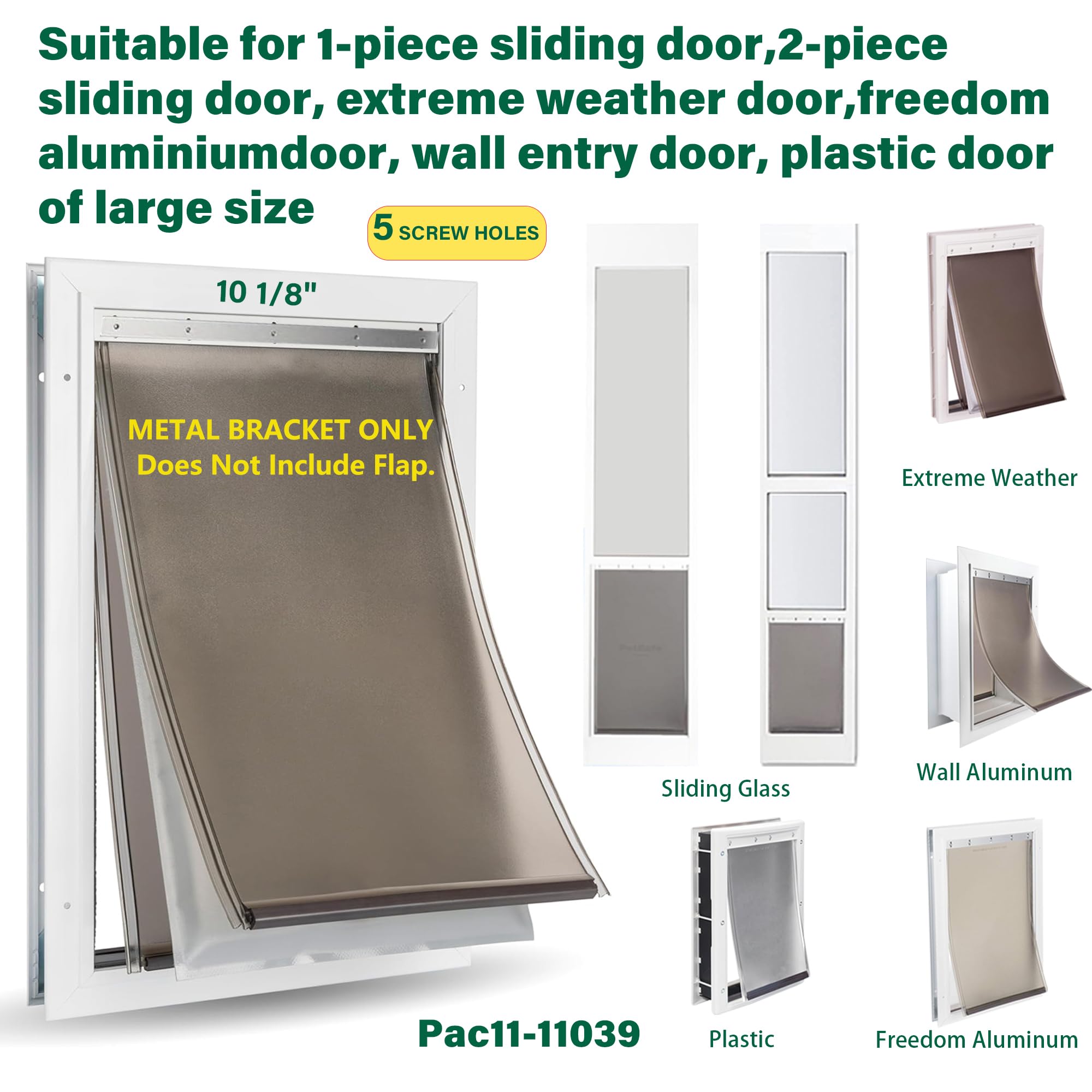 JeyPawv aluminium bracket in package with clear, simple installation steps