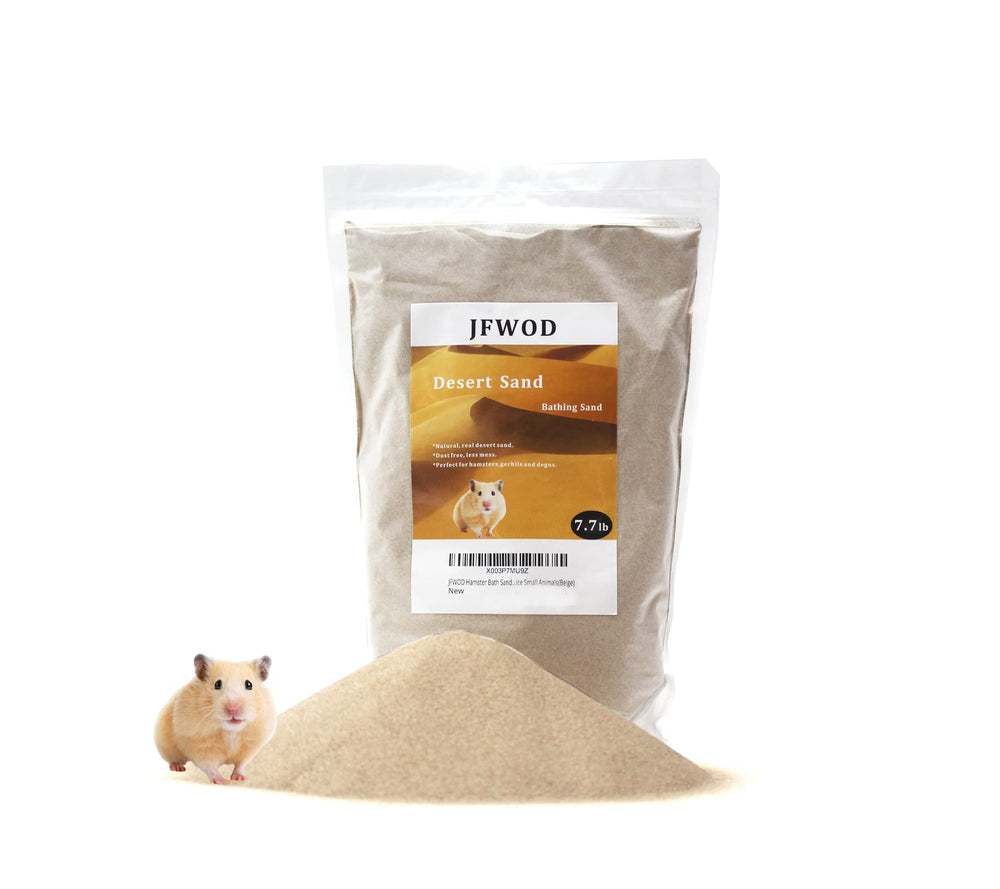 JFWOD multi-pet-use sand supports small animal bathing routines