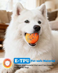 JGLXF Smart Interactive Dog Toy bouncing action showcases dynamic movement to spark chasing instincts
